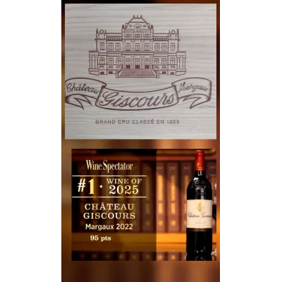 Chateau Giscours Chateau Giscours - Vinho do Ano - Caixa Madeira Original OWC 2022 | Wines For Life