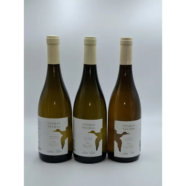 Vertical 2019, 2023 e 2024 Luis Pato Vinhas Velhas Branco